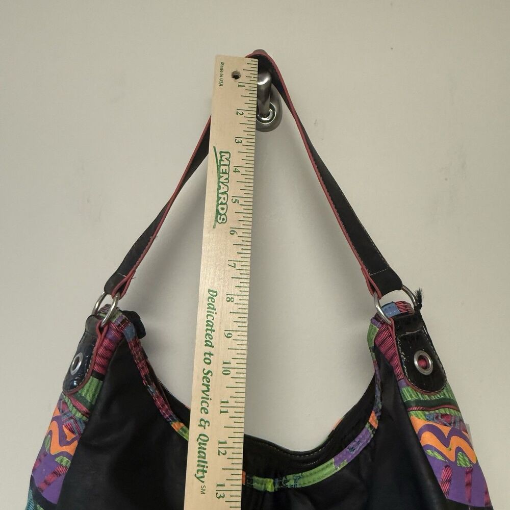 Vintage Y2K Coogi Handbag Hobo Shoulder Purse Satchel Colorful Logo NWT vintage - Picture 12 of 12